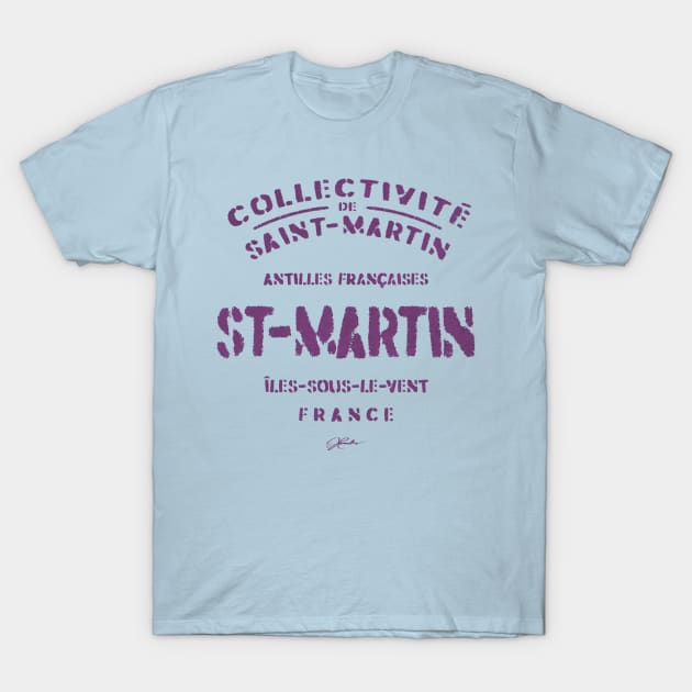 Saint Martin, French Antilles, France T-Shirt by jcombs